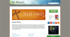 Desktop Screenshot of allaboutjesuschrist.org